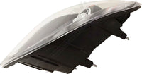 APDTY 166845 LED Headlight Assembly; Blacked Out; Right (Passenger-Side)