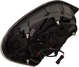 APDTY 166846 LED Headlight Assembly; Blacked Out; Left (Driver-Side)