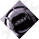 APDTY 166846 LED Headlight Assembly; Blacked Out; Left (Driver-Side)