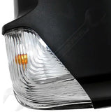 APDTY 166847 Side View Mirror Assembly; Manual-Adjust; With Turn Signal; Right