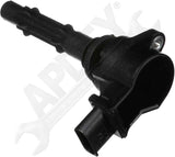 APDTY 166849 Ignition Coil With Boot (Premium Quality Professional Replacement)