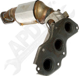 APDTY 167327 Manifold Converter - CARB Compliant