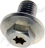 APDTY 144305 Oil Pan Drain Plug w/Washer & Seal M12-1.75 15MM Hex T45 Torx QTY-5
