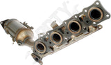 APDTY 167394 Manifold Converter - Not Carb Compliant