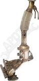 APDTY 167396 Manifold Converter - Not Carb Compliant