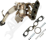 APDTY 167397 Manifold Converter - Not Carb Compliant