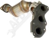 APDTY 167554 Manifold Converter - CARB Compliant