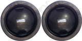 APDTY 170086x2 Headlight Bulb Cap Cover Kit Front LH & RH