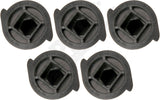 APDTY 170114 Engine Oil Drain Plug w/ O-ring Gasket; Plastic (Pack Of 5)