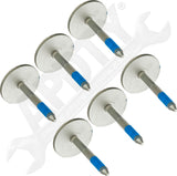 APDTY 170115 Frame To Body Mount Mounting Bolt Set; Grade 10.9; Pack Of 6