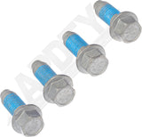 APDTY 170117 Driveshaft Hex Head Flange Lock Bolt (Set Of 4)