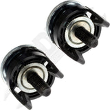 APDTY 170131 Headlamp Headlight Mounting Spacer Mount Clip (Set Of 2)