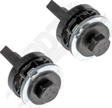 APDTY 170131 Headlamp Headlight Mounting Spacer Mount Clip (Set Of 2)