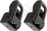 APDTY 170132x2 Hood Latch Catch Pair; Mounts To Fender; Front Left & Right