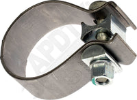 APDTY 170175 Exhaust Muffler Clamp