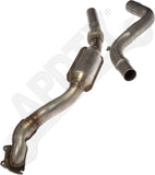 APDTY 170181 Manifold Converter - Not CARB Compliant