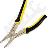 APDTY 170207 Electrical Wire Stripper/Crimper Spring Loaded