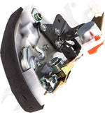 APDTY 170245 Door Latch Assembly; Models w/ Steel Doors; Front Left