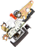 APDTY 170245 Door Latch Assembly; Models w/ Steel Doors; Front Left