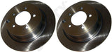 APDTY 170262 Complete Rear Disc Brake Hardware Kit; Models With 11.89" Rotors