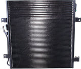 APDTY 170377 A/C Condenser & Trans Cooler; w/ Auto Trans; Replaces 68033237AB