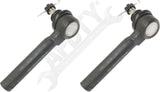 APDTY 170386 Outer Tie Rod End Pair; Front Left & Right Set