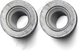 APDTY 170396x2 Axle Spindle Shaft Nuts; Front Set; 36mm Hex; Replaces 6506454AA