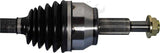 APDTY 170399 CV Axle Shaft Assembly; Front Left; 2-Speed (MP3023) Transfer Case