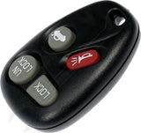 APDTY 170566 Keyless Remote 4 Button