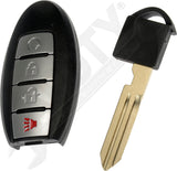 APDTY 170594 Keyless Entry Remote 4 Button