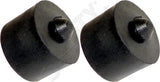 APDTY 170613x2 Hood Stop Bumper Set Replaces 5054227AA