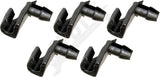 APDTY 170621x5 Door Latch Rod Clip Set Of Five Replaces 4658677