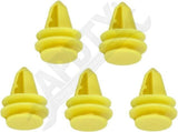 APDTY 170631 Liftgate Trim Panel Push Pin Set Of Five Replaces 68085677AA