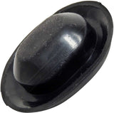 APDTY 170637x4 Rubber Body Plug; Trunk; Floor Pan; Qty-4; Replaces 4440294