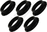 APDTY 170638 Parking Sensor Retaining Ring Clip Set Of Five Replaces 68271824AA