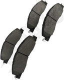 APDTY 170642 Brake Pad Set; Front Left And Right; Replaces 68049148AA