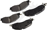 APDTY 170642 Brake Pad Set; Front Left And Right; Replaces 68049148AA
