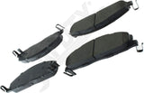 APDTY 170643 Brake Pad Set; Rear Left And Right; Replaces 68049158AA