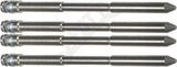 APDTY 170656x2 Brake Caliper Pin Kit; Front; 4Pack; 6-Piston Brembo (68203105AA)