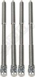 APDTY 170656x2 Brake Caliper Pin Kit; Front; 4Pack; 6-Piston Brembo (68203105AA)