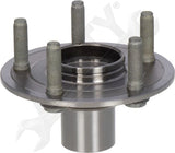 APDTY 170658 Wheel Hub Flange w/ Studs; Rear Left Or Right; Replaces 4779612AD