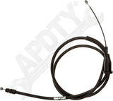 APDTY 170801 Parking Brake Cable; Front; Left Hand Drive Only; Replace 4721495AC