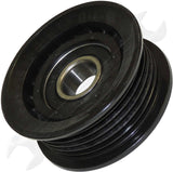 APDTY 170830 Ribbed Drive Belt Idler Pulley; 6 Grooves; Replaces 4627509AA