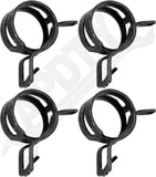 APDTY 170836x4 Hose Clamps; Set Of Four; 23mm x 15mm; Replaces 32003300AB