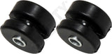 APDTY 170839x2 Rubber Radiator Insulator; Upper Left And Right Replaces 52079419
