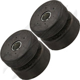 APDTY 170839x2 Rubber Radiator Insulator; Upper Left And Right Replaces 52079419