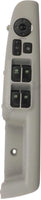 APDTY 170886 Power Window, Door Lock, & Power Mirror Switch (Front Left; Gray)