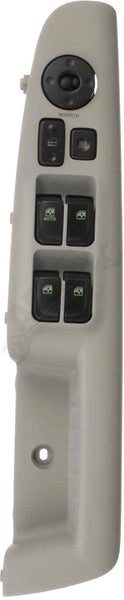 APDTY 170886 Power Window, Door Lock, & Power Mirror Switch (Front Left; Gray)