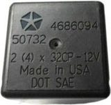 APDTY 170896 Hazard Warning Flasher Relay Replaces 4686094