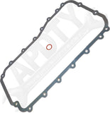 APDTY 171058 Oil Pan Gasket Set; Include Oil Pickup Tube Seal; Replace 5241062AB